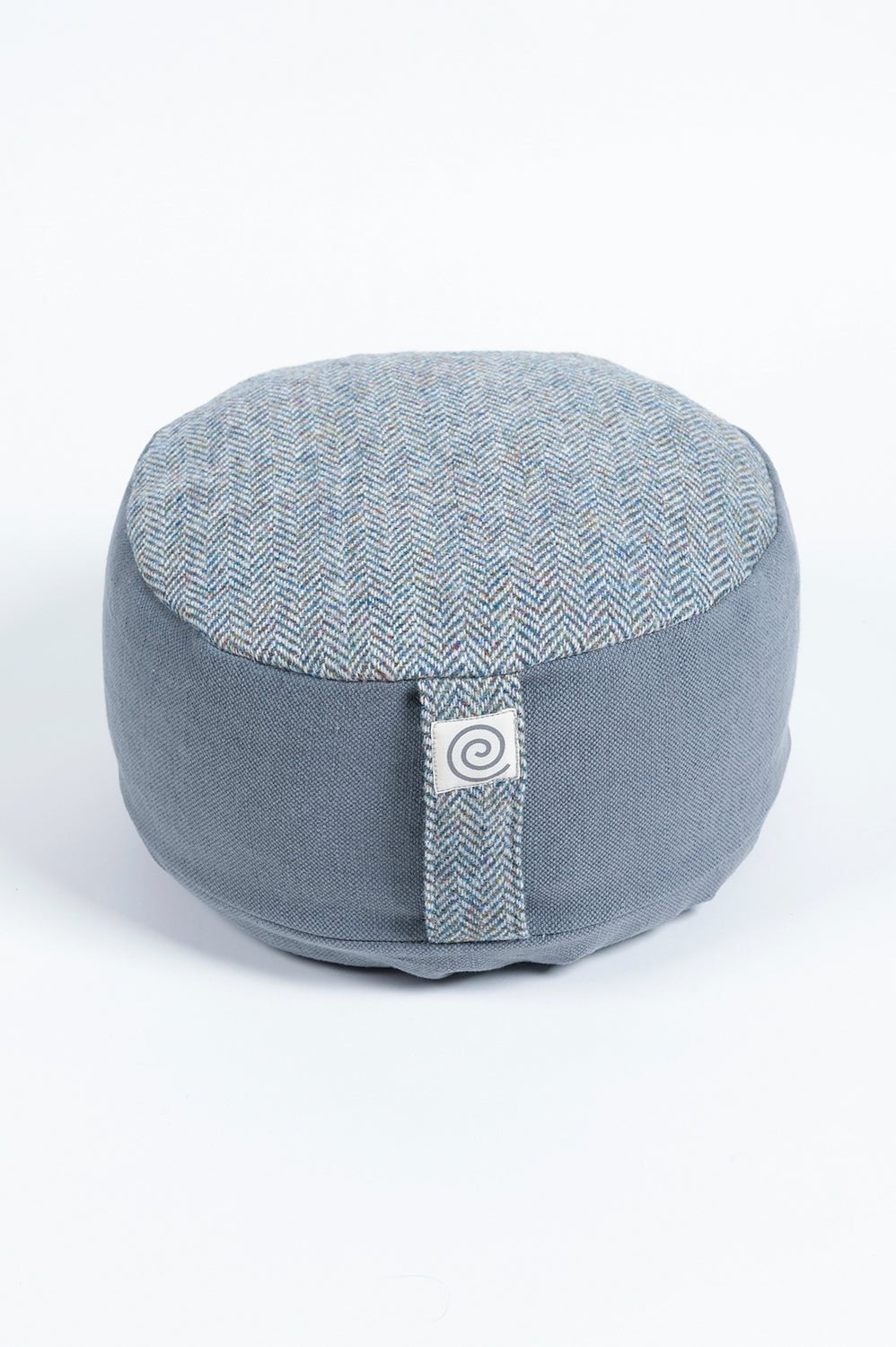 Meditation Cushions Dark Grey Harris Tweed Spelt Meditation Cushion - Made in the UK