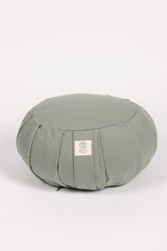 Meditation Cushions Olive Leaf Round Zafu Cushion Cover