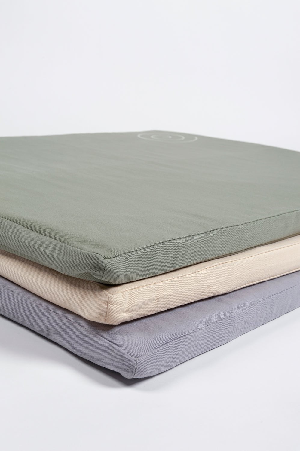 Organic Cotton Meditation Mat Pack of 4 Ekotex Yoga