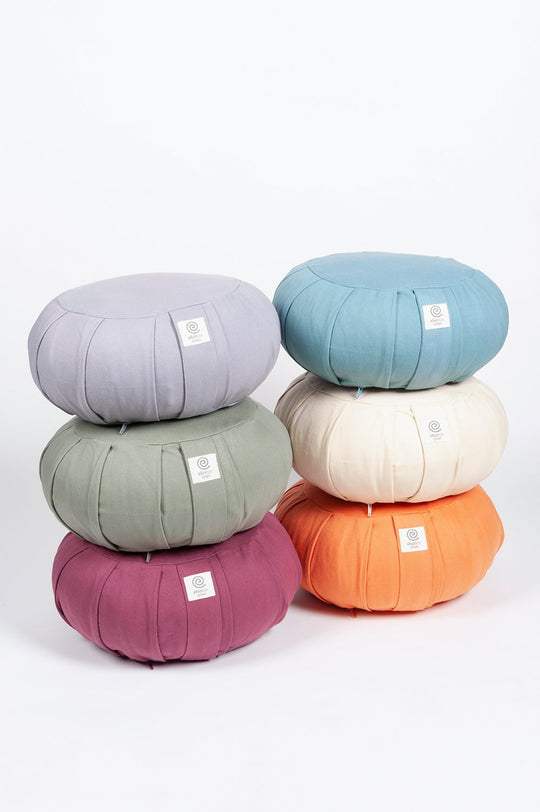 Meditation Cushions Organic Cotton Round Zafu Cushion