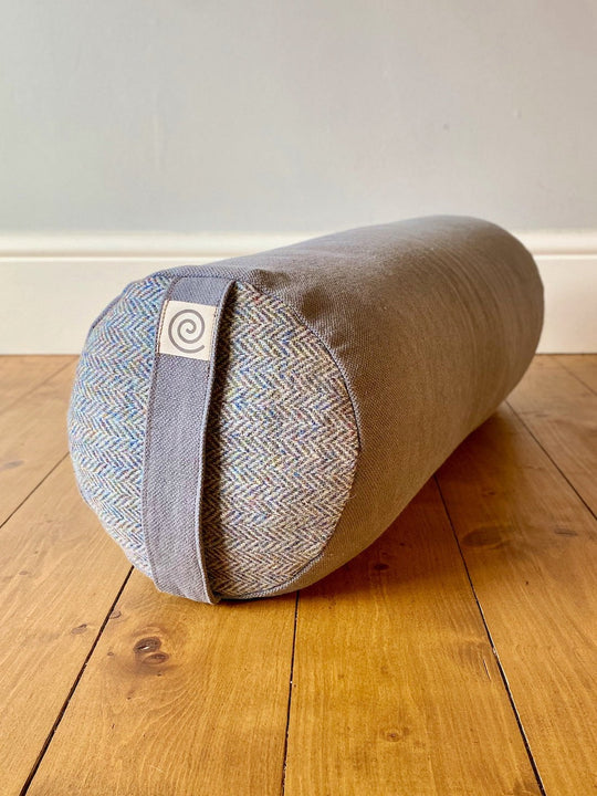 Yoga Bolsters Harris Tweed Spelt Yoga Bolster - Made in the UK