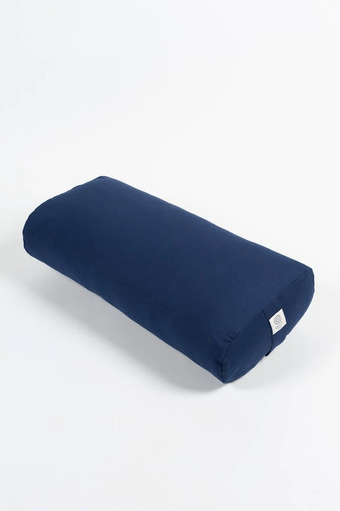 Yoga Bolsters Navy Bolster Cover - Rectangular