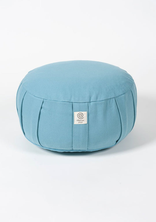 Ekotex Yoga Bluebird Round Meditation Cushion Cover
