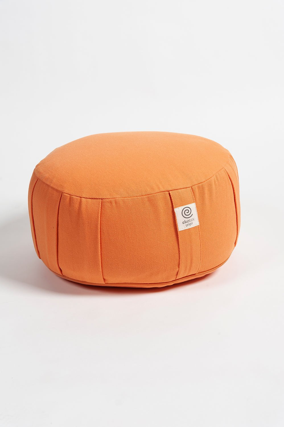 Meditation Cushions Apricot / Buckwheat Organic Cotton Round Meditation Cushions