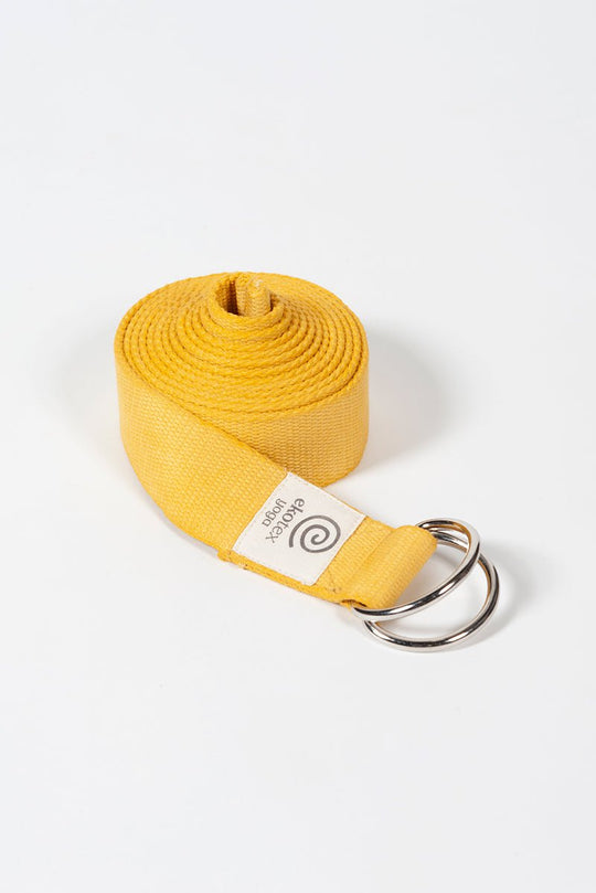 Yoga Belts Buttercup Organic Cotton Yoga Strap