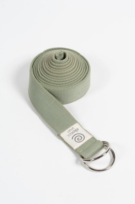 Yoga Belts Olive Leaf Organic Cotton Yoga Strap - Pack of 12