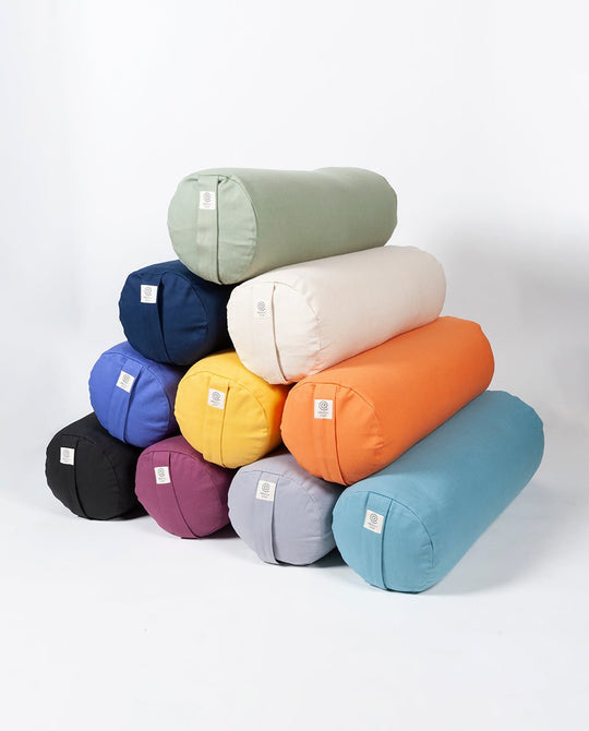 Yoga Bolsters Black Bolster Cover - Cylindrical