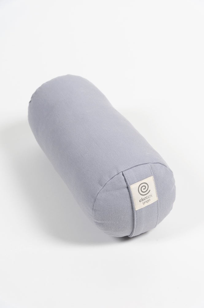Yoga Bolsters Calm Grey / Kapok Organic Cotton Mini Yoga Bolster