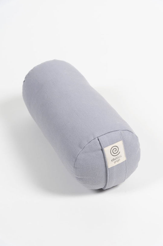 Yoga Bolsters Calm Grey / Kapok Organic Cotton Mini Yoga Bolster