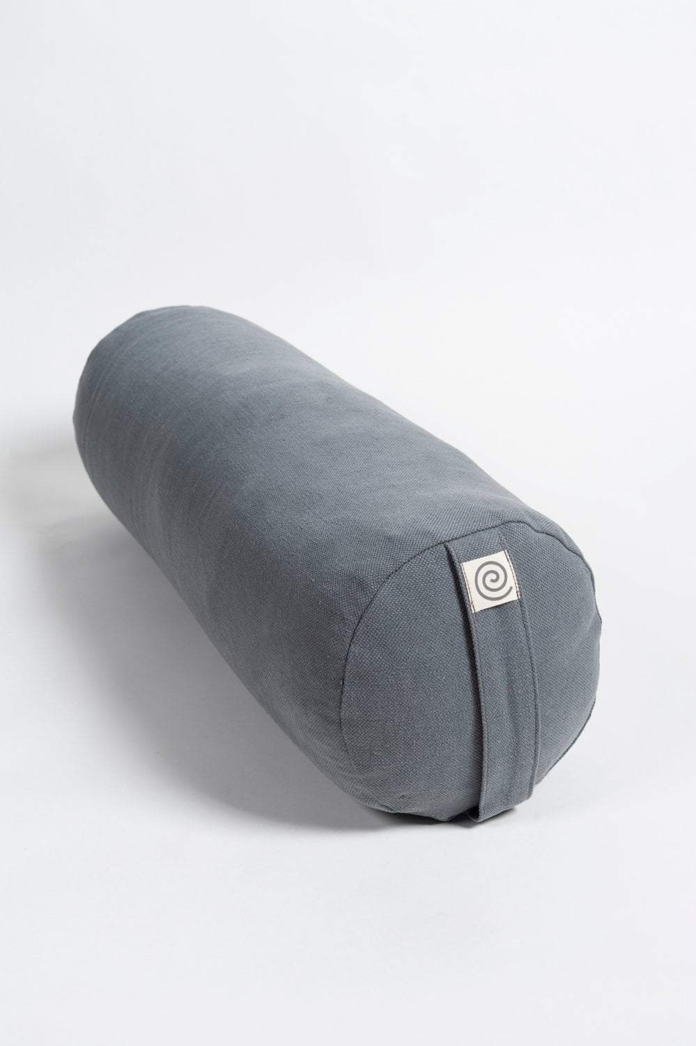 Yoga Bolsters Dark Grey Spelt Yoga Bolster - Made in the UK