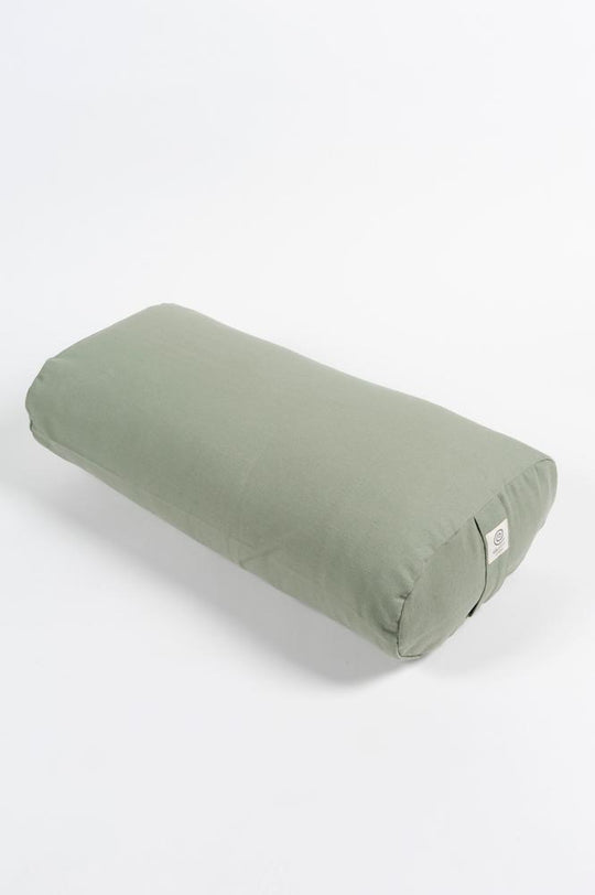 Yoga Bolsters Olive leaf Spare Bolster Cover - Rectangular