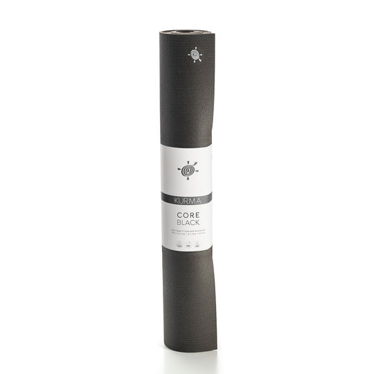 Yoga Mat Seconds 100cm x 200cm Kurma CORE Black Yoga Mat XL (Factory-Second)