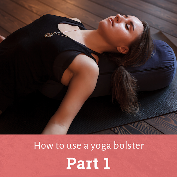 how to use a yoga bolster title image