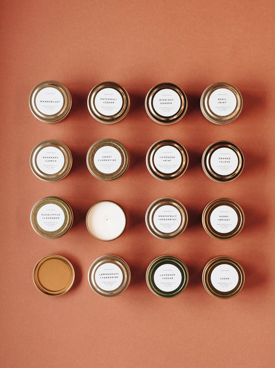 Small Soy Essential Oil Candles by Slow North