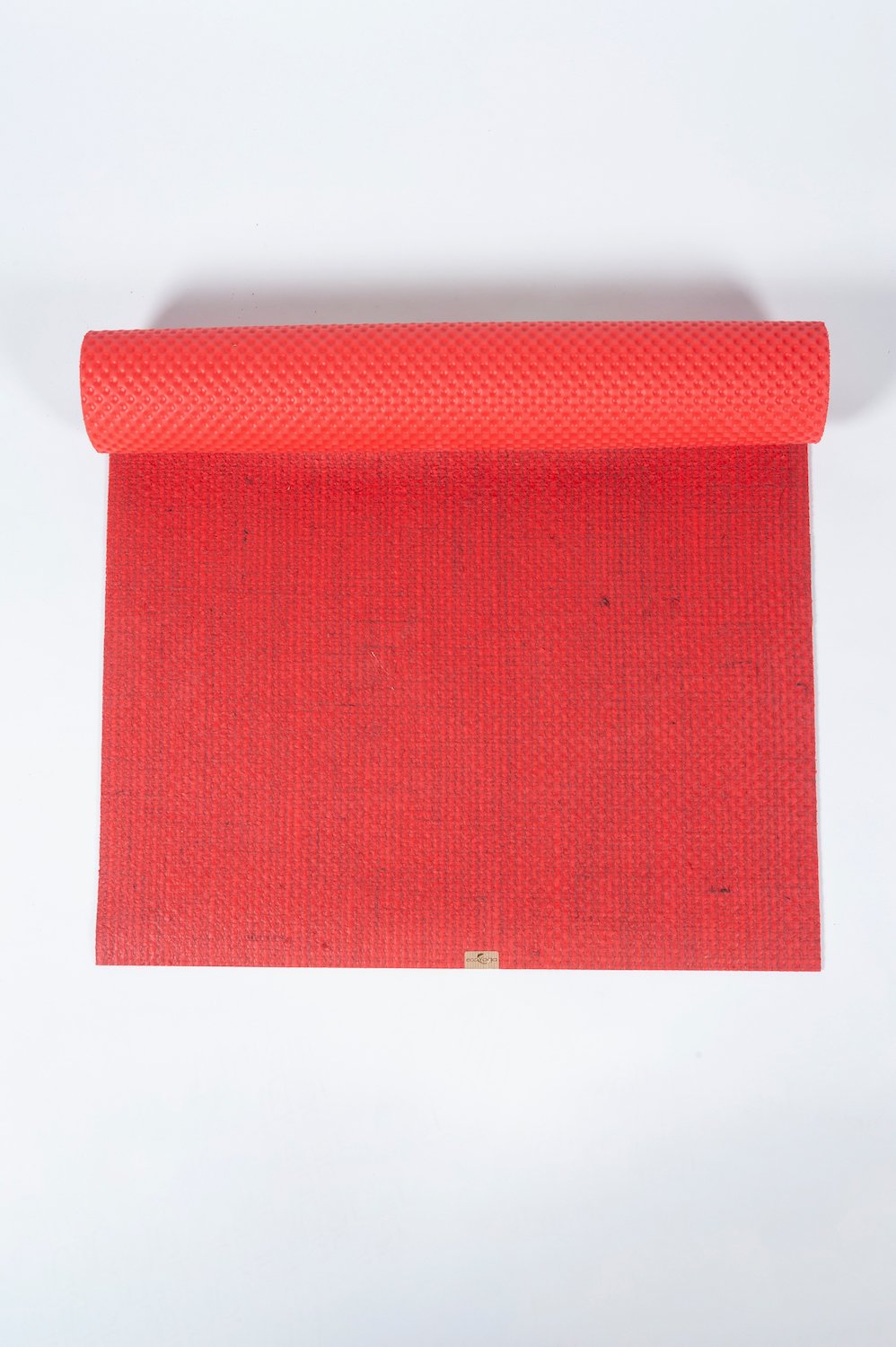 Yoga Mats Standard (4mm) / Coral Red / Standard (183 cm) ecoYoga Jute Mat