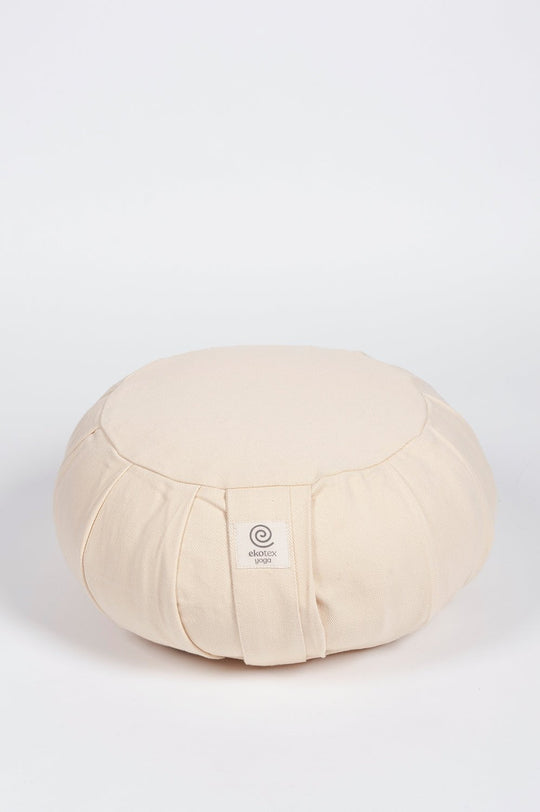 Meditation Cushions Buckwheat / Natural Organic Cotton Zafu - Pack of 4