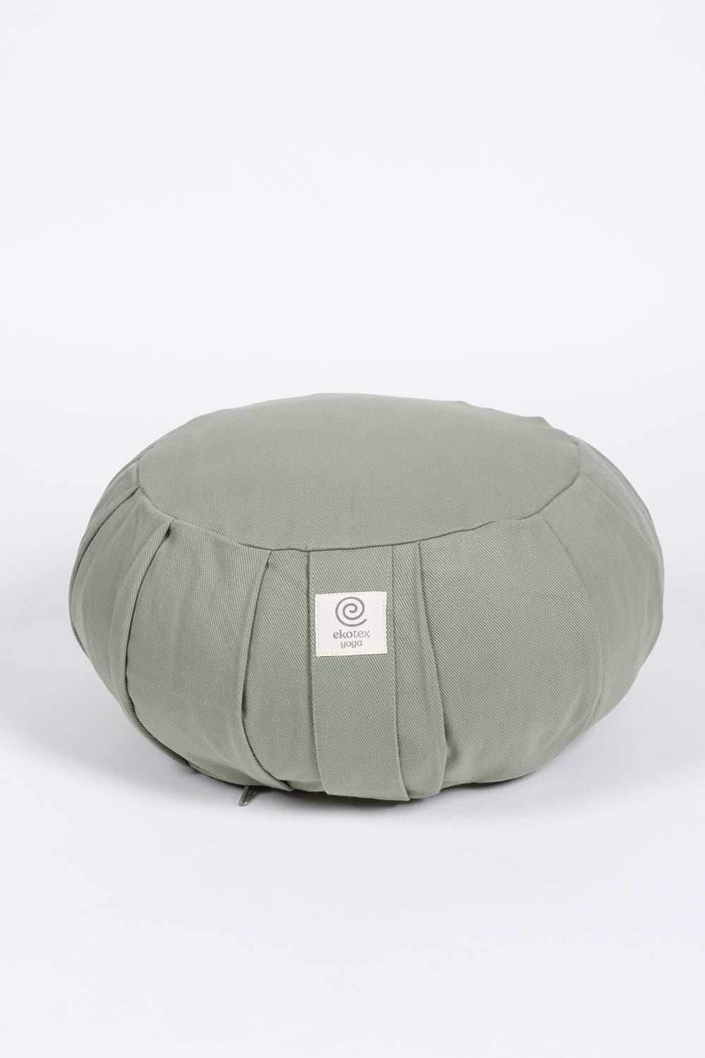 Meditation Cushions Buckwheat / Olive Leaf Organic Cotton Zafu - Pack of 4