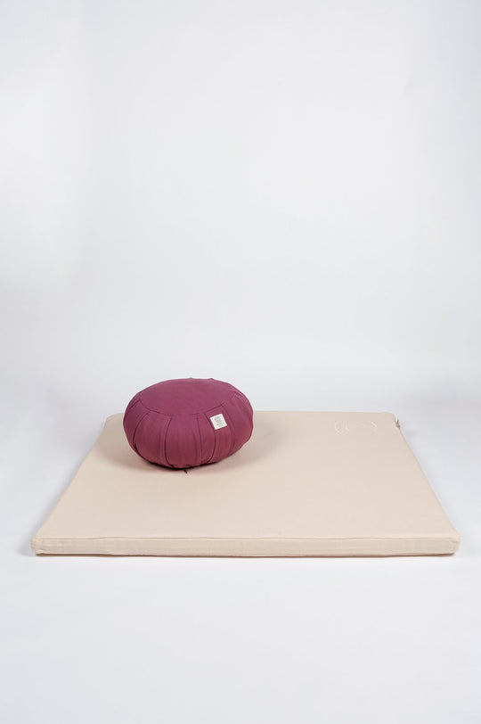 Meditation Cushions Meditation Mat & Zafu Set