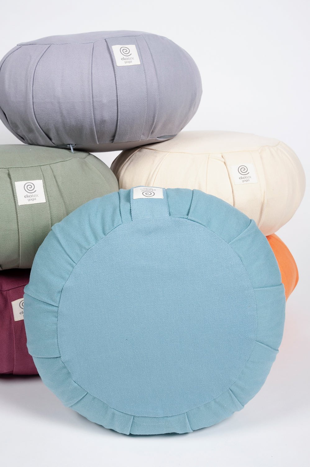 Buy Organic Cotton Round Zafu Cushion, Meditation Cushions