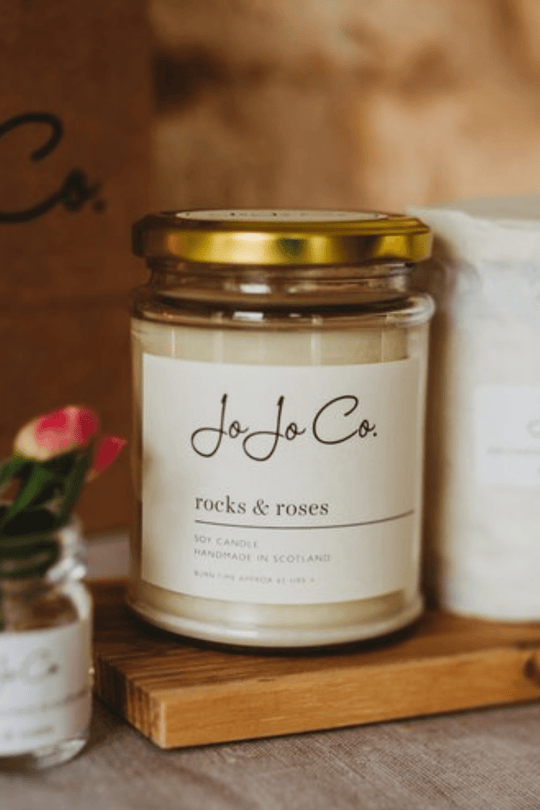 Accessories Rocks & Roses Jo Jo Co Soy Candle - Handmade in the UK