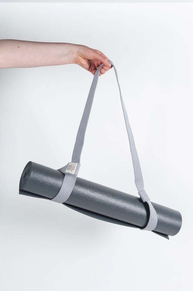 Bags and Carry Straps Calm Grey Organic Cotton Carry Strap