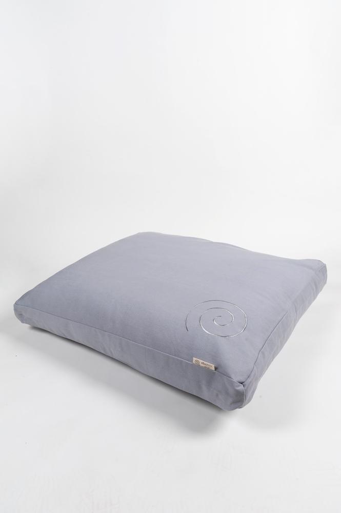 Meditation Cushions Calm Grey Zabuton