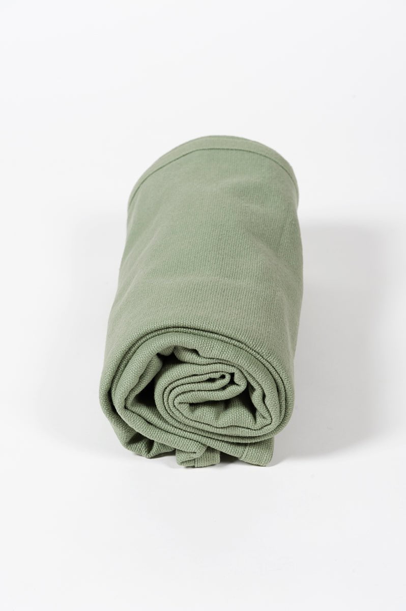 Yoga Blankets Olive leaf Organic Cotton Yoga Blanket