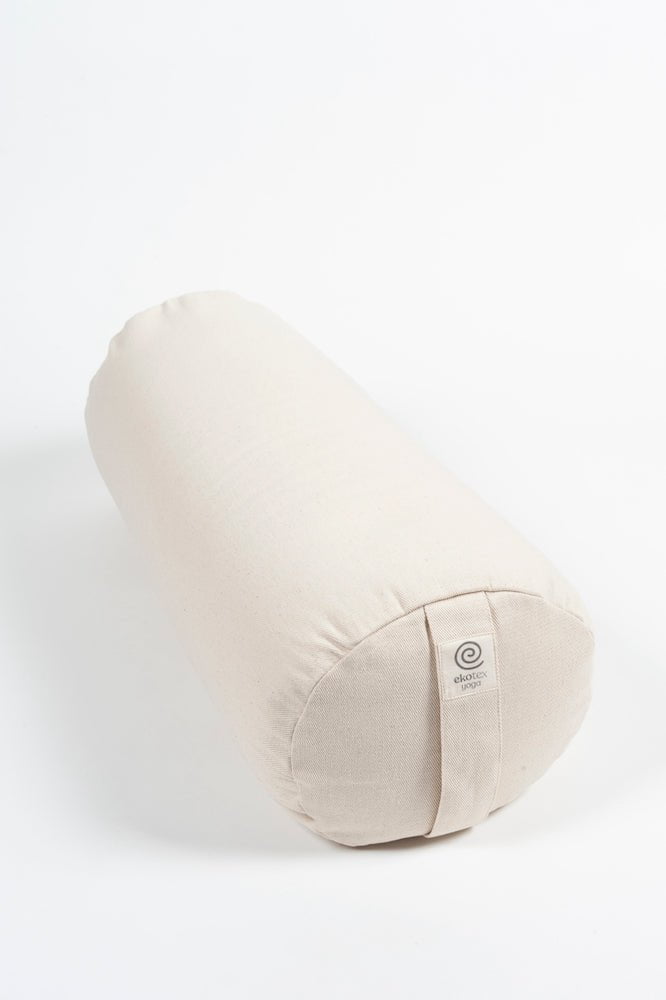 Organic Cotton Yoga Bolsters Filled with Buckwheat or Spelt Ekotex Yoga