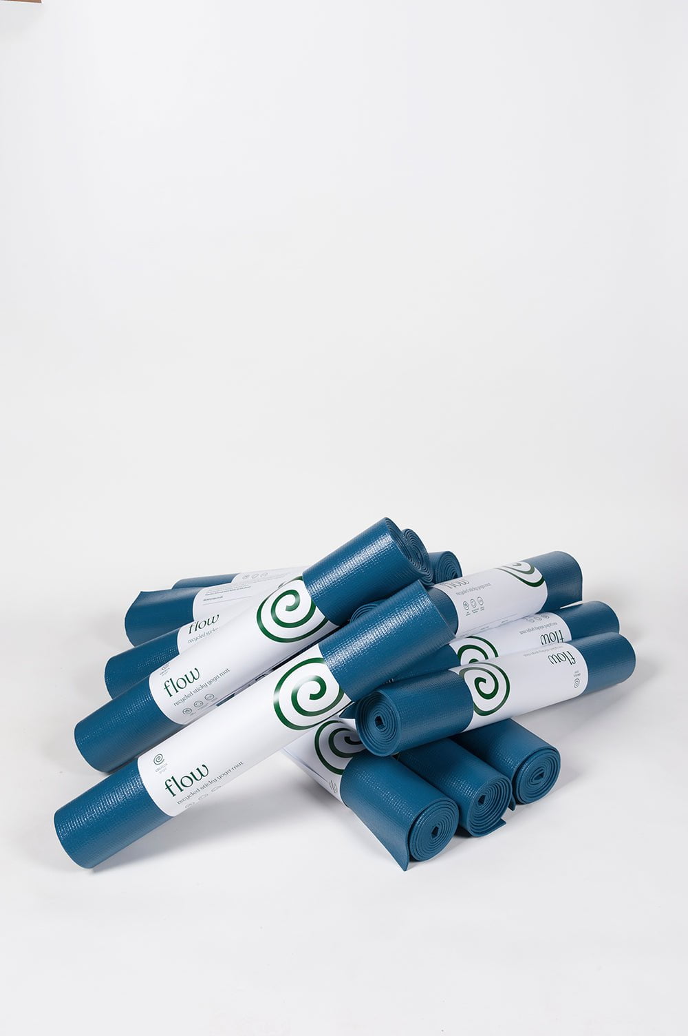 Yoga Mats Blue / Pack of 12 Recycled Sticky Yoga Mat - Bulk Pack