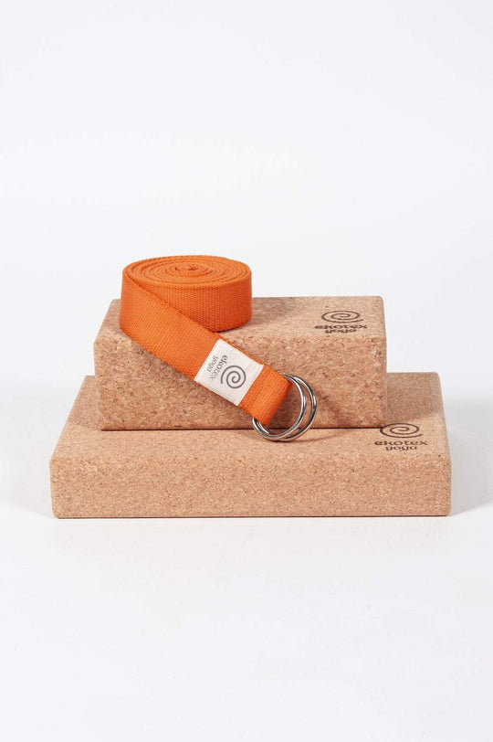 Yoga Packs Cork/Apricot Cork Essentials Kit